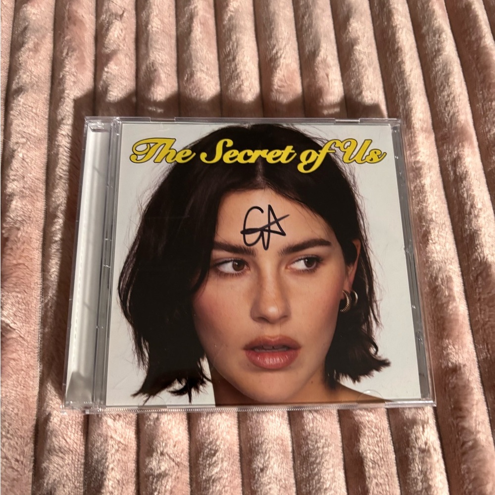 The Secret of Us CD — signed by Gracie Abrams